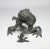 Antique Japanese Copper Sumo Wrestling Frogs For Sale - Image 4 of 6
