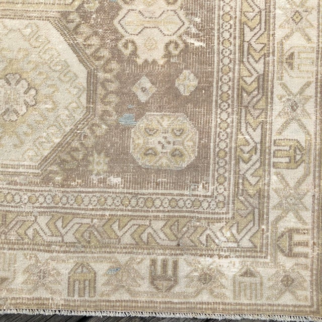 Vintage Kazak Rug | 4x7 For Sale In Houston - Image 6 of 7