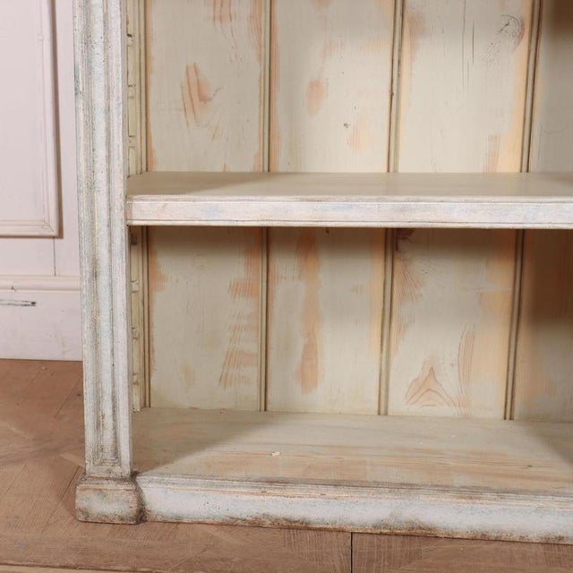 French Painted Bookcase, 1880 For Sale - Image 4 of 8