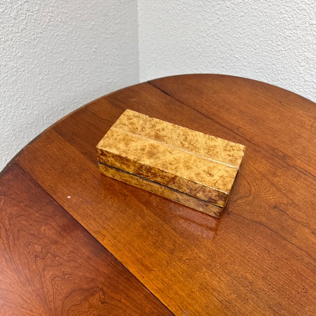 Burl Wood Keepsake Box, Vintage For Sale - Image 11 of 12