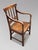 Brown Antique George III Country House Chair in Elm, 1790 For Sale - Image 8 of 12
