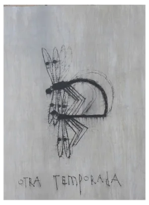 José Bedia, Otra temporada, 2008, Etching