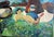 Peter Rabe, Nude, Top You and I – Birds Diving Mask, 2001, Oil Painting on Canvas, in Very Good conditions. Designed from...