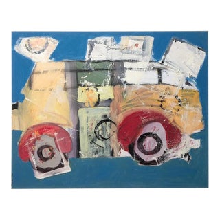Mid 20th Century Untitled Abstract Art by Richard Silva For Sale