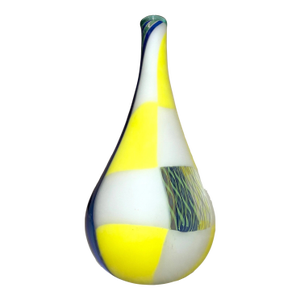 Large Hand Blown Harry Stuart RPM Studio Centerpiece Vase Art Glass Sculpture