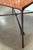 Giovanni Banci for Hermès Hammered Iron & Breccia Rossa Marble Table, Circa 1990 For Sale - Image 6 of 18