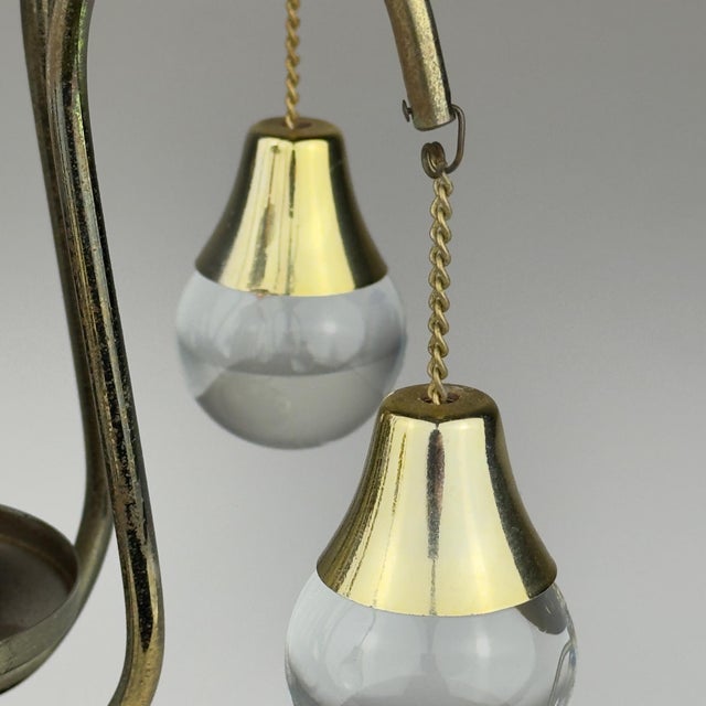 Pair of beautiful murano table lamps made in italy in the 1960s. charming vintage table lamps will decorate your bedroom,...