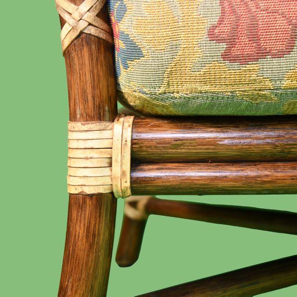 Coastal Vintage McGuire Target Back Sofa For Sale - Image 3 of 10