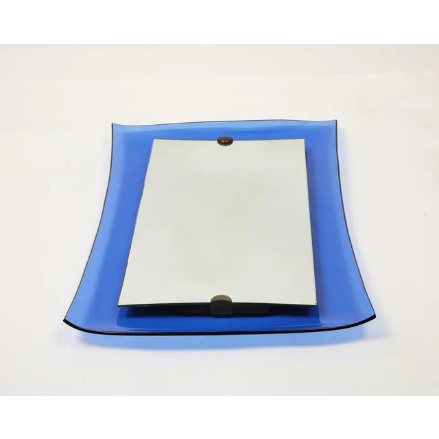 Mid-Century Modern Vintage Model 2712 Wall Mirror by Cristal Art, 1950s For Sale - Image 3 of 4