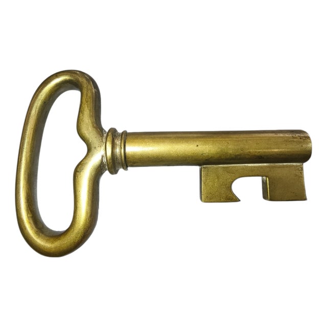 Large Key Corkscrew and Bottle Opener by Carl Auböck for Werkstätte Carl Auböck, Vienna, 1960s For Sale
