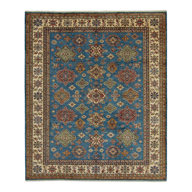 Oriental Handmade Rug 8'3" x 9'10" For Sale