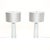 2000 - 2009 Italian Murano Glass Quatrefoil Table Lamps from Donghia, 2000, Set of 2 For Sale - Image 5 of 11