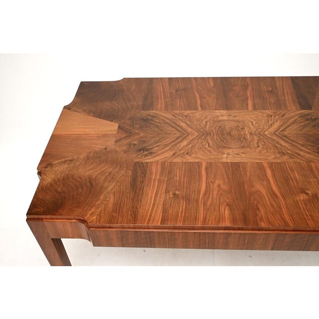Vintage Art Deco Walnut Dining Table from E. Gomme, 1930s For Sale - Image 6 of 12