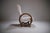 Cream Modernist Art Deco Armchair by Rosello in the Style of Jacques Adnet, Paris, 1940 For Sale - Image 8 of 18