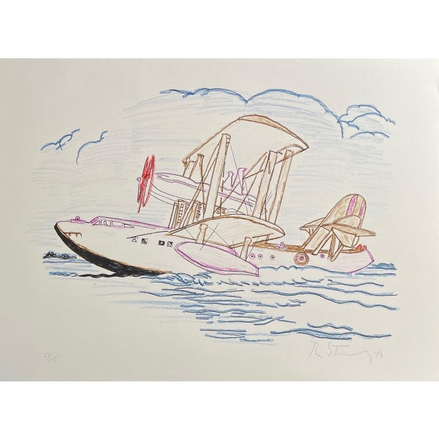 Bob Stanley Very Large Boat Taking Off For Sale - Image 4 of 6