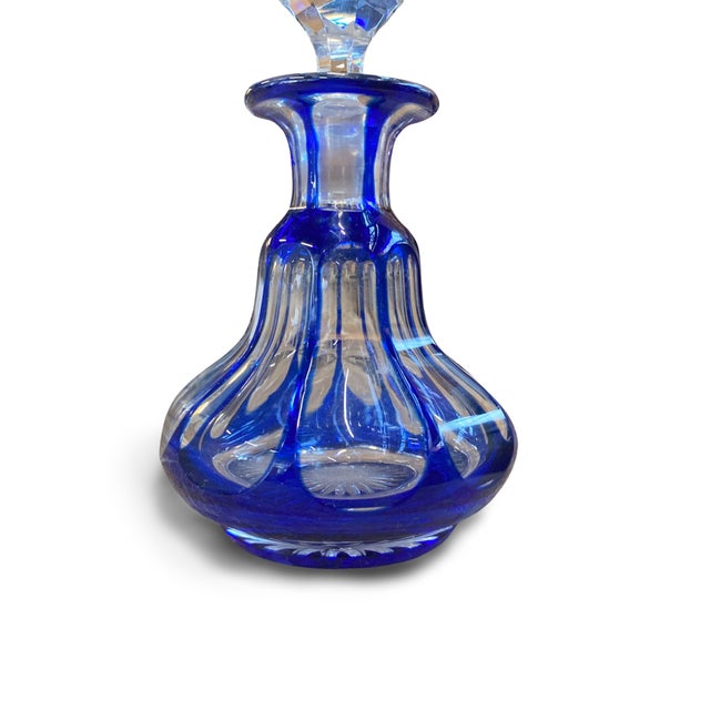 Bohemian Crystal Bottle from Baccarat, 1870 For Sale - Image 5 of 12