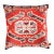 Pasargad DC Traditional Kazak Design Velvet Pillow For Sale