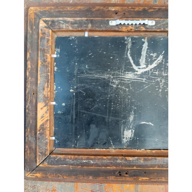 19th Century French or Continental Interior Genre Scene of a Lady With Dog, Oil on Tin For Sale - Image 15 of 15