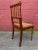 Brown Pair of French Early 20th Century Louis XVI Style Caned Side Chairs With Brass Detail For Sale - Image 8 of 13