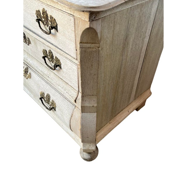 19th Century Bleached Oak Dutch Bombay Chest of Drawers For Sale - Image 11 of 18