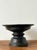 Vintage Boho Carved Wood Decorative Pedestal Bowl For Sale - Image 10 of 12