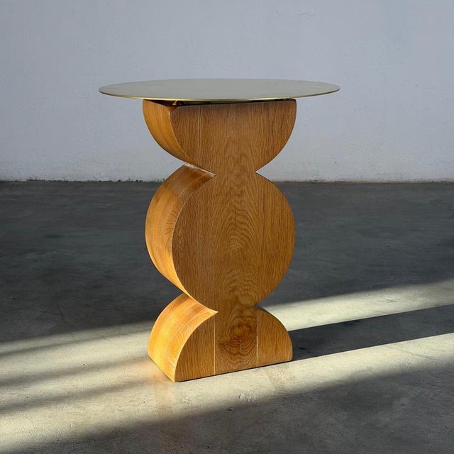 Constantin Side Table attributed to Dino Gavina for Studio Simon, Italy, Late 1970s For Sale - Image 3 of 17