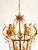 2000 - 2009 Vintage Italian Gilt Iron Louis XVI Style Hanging Lantern For Sale - Image 5 of 12