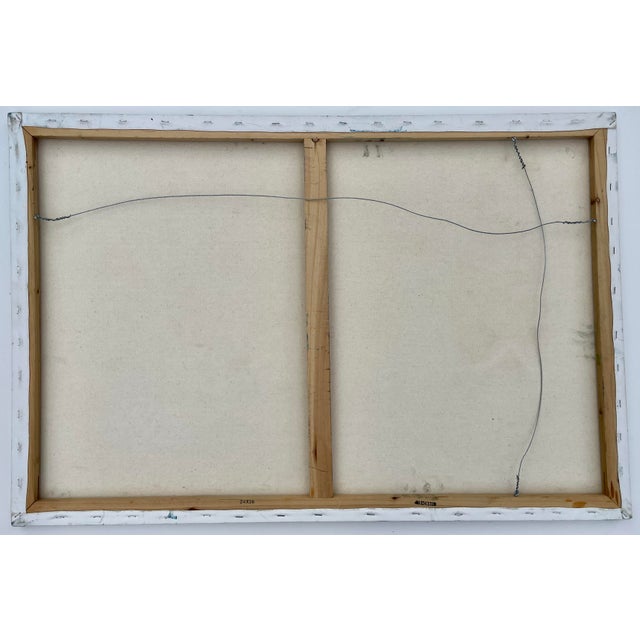 Wood Abstract Expressionist Landscape #3 by Hannah Dalbey - For Sale - Image 7 of 8