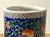 Chinoiserie Chinese Hand Painted Brush Pots - A Pair For Sale - Image 3 of 12