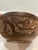 Antique Hand Carved Tribal Relief Wooden Bowl from India. Wooden with hand carved relief, which shows figures performing...