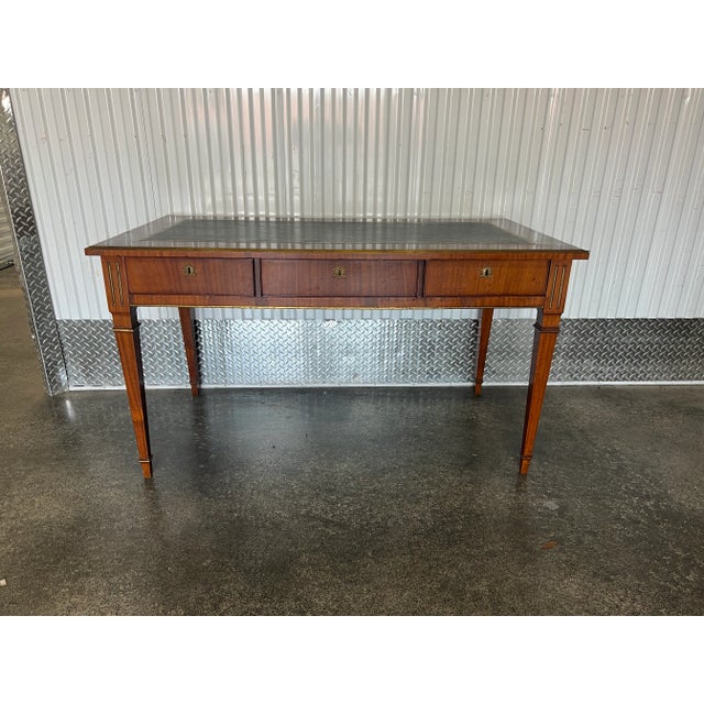 18th c or early 19th c French Louis 16 writing desk sold as found in vintage condition showing normal signs of wear...