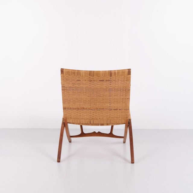Wood JH 512 The Fireplace Chair in Oak from Hans J. Wegner, 1950s For Sale - Image 7 of 13