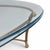 Gold Late 20th Century Attributed LaBarge Glass Top Brass Coffee Table For Sale - Image 8 of 18