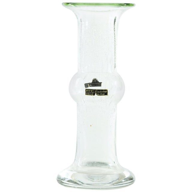 1950s Vintage German Art Glass Vase by Erwin Eisch, Germany, 1950s For Sale - Image 5 of 5