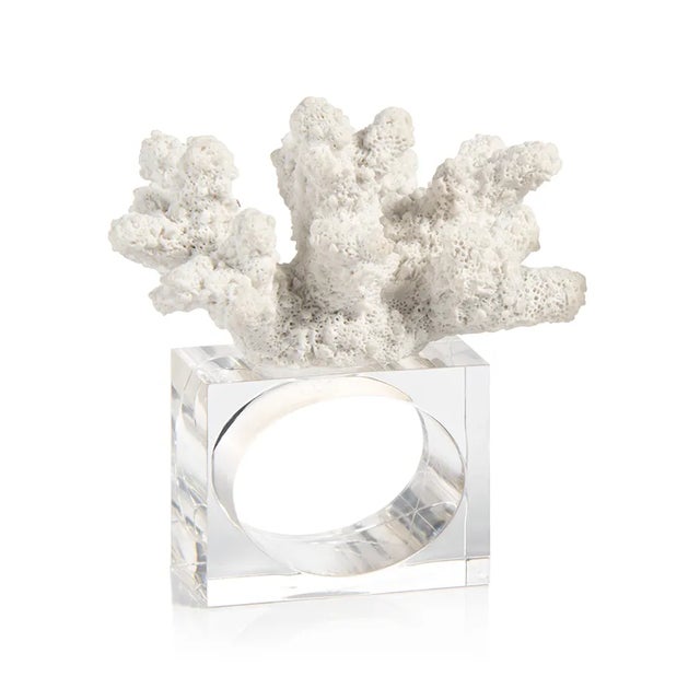 Exuding coastal elegance, these coral napkin rings will add a seafaring dynamic to any tablescape. Modern and elegant,...