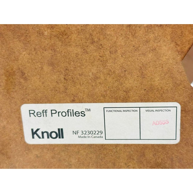 Knoll "Reff Profiles" Bar Table – Walnut & Steel, – Made in Canada For Sale - Image 18 of 18