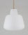 Large Modern Scandinavian Glass Pendants attributed to Asea, 1940s, Set of 2 For Sale - Image 3 of 8
