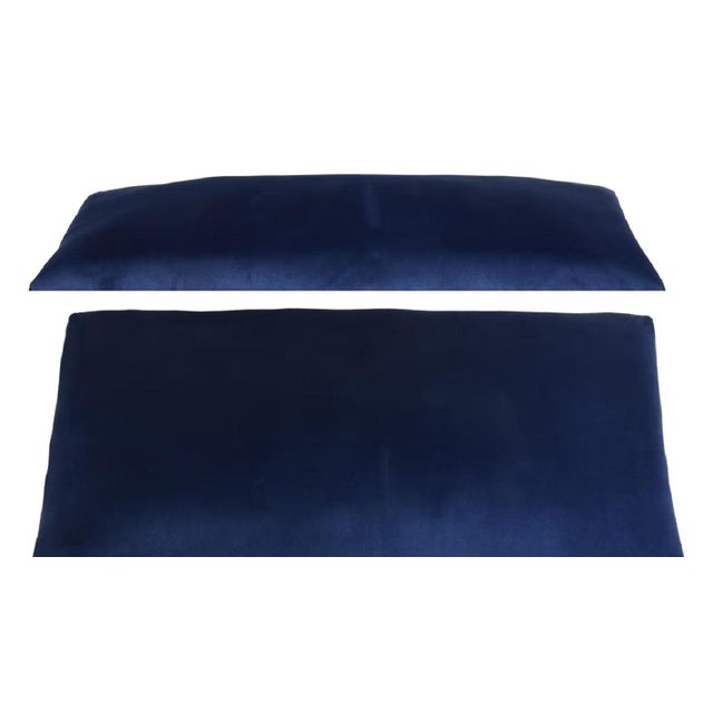 Upholstered Louis XV Style Giltwood Footstool, 20th Century