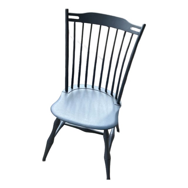1980s Early American Reproduction Windsor Chairs For Sale