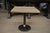 Metal Vintage Oak Bistro Table, 1960s For Sale - Image 7 of 10