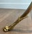 1940s Neoclassical Brass Tripod Floor Lamp with Claw Feet by Maison Jansen For Sale - Image 10 of 12