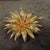 2000s High Quality Costume Jewelry Gilt Metal Italian Flower Brooch For Sale - Image 4 of 14