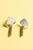 Gilded Silver Earrings by Gertrud Engel, 1948, Set of 2 For Sale - Image 4 of 8