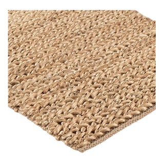 Part & Parcel Goods Jute Weave Runner, 2’6”x12’, Nutmeg For Sale