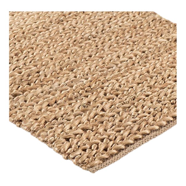 Part & Parcel Goods Jute Weave Runner, 2’6”x12’, Nutmeg For Sale