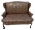 1950s Traditional Style Embossed Crocodile Sofa Loveseat For Sale