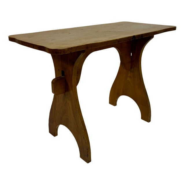 Mid-Century Arts and Crafts Style Desks in Elm, 1950s For Sale