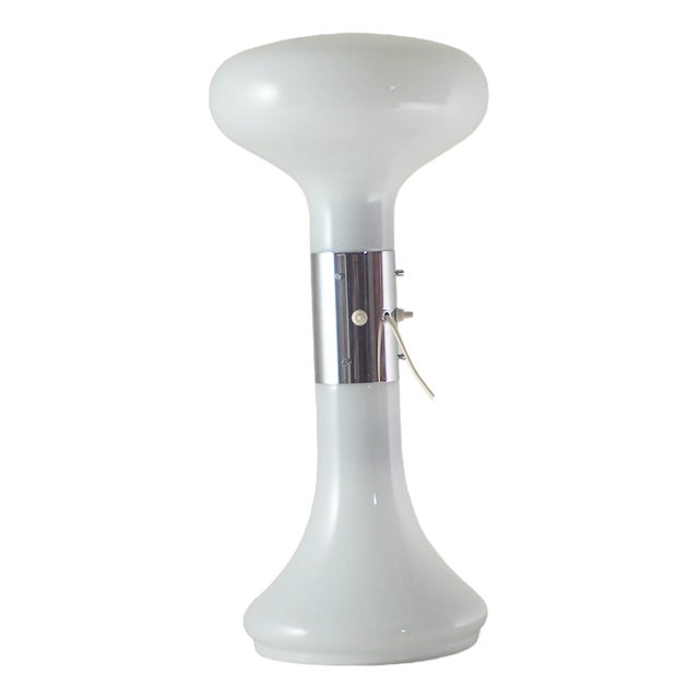 Soffiato Glass I Numerati Table Lamp from A.V. Mazzega, Italy, 1970s For Sale