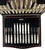 English Early 20th Century C W Fletcher 24 Sterling Mop Handle Dessert Set With Box For Sale - Image 3 of 6