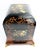 Paint 1980s Large Maitland Smith Lacquer Tea Caddy Box Chinoiserie, Mano Fico Latch For Sale - Image 7 of 10